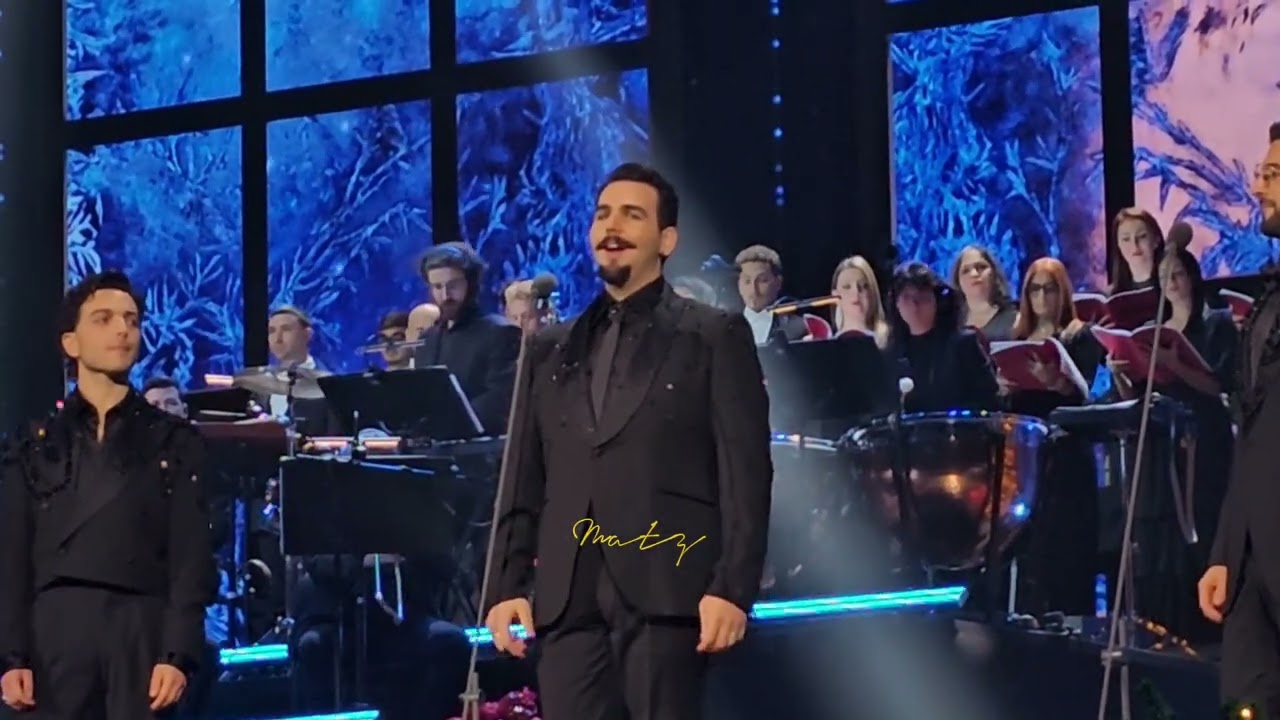 Apertura del Concerto di Natale a Sofia, Il Volo, Angels We Have Heard on High, 11/2025