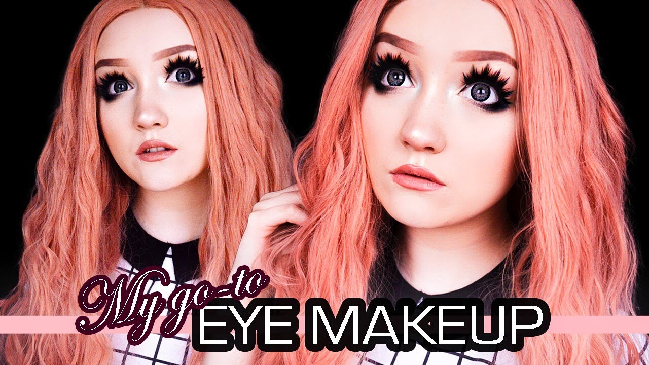 DOLL EYE MAKEUP TUTORIAL | MY GO-TO EYE ENLARGING MAKEUP ROUTINE