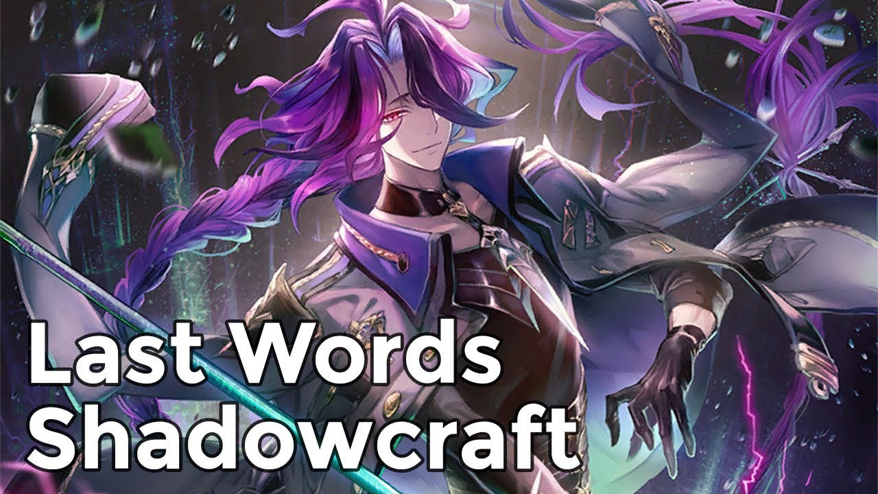 Last Words Shadowcraft in Unlimited | Eightfold Abyss: Azvaldt