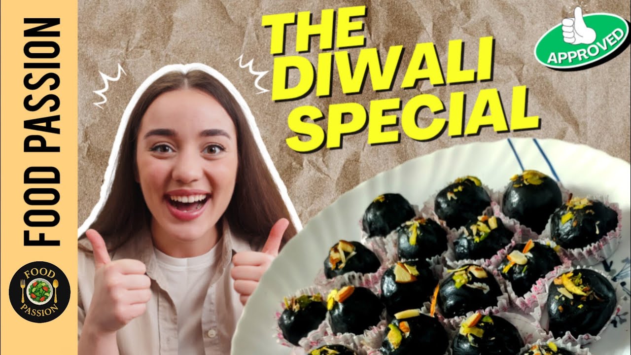 DIWALI SPECIAL CHOCOLATE MEWA LADDU. ( Healthy Truffle Balls)