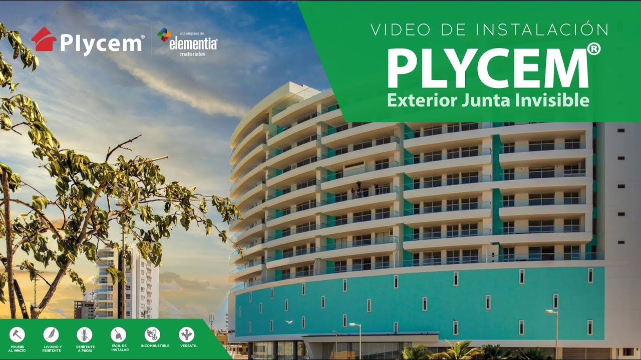 PLYCEM&reg; EXTERIOR JUNTA INVISIBLE