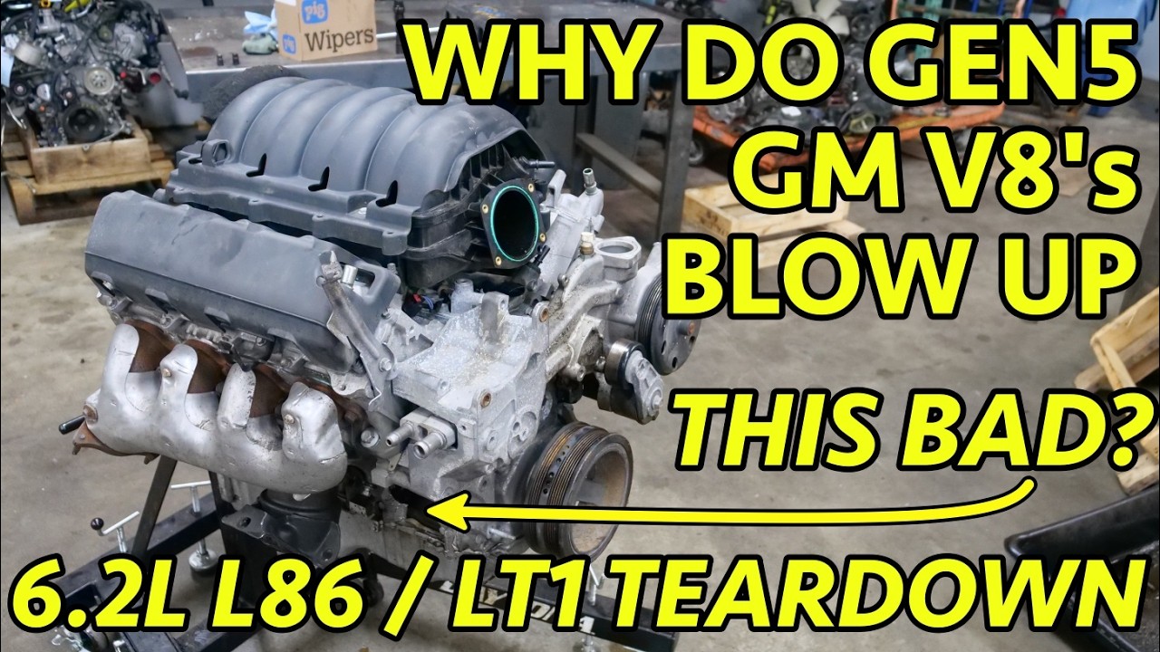 EXPLODED! GM 6.2L LT1/L86 Gen5 V8 Engine Teardown. 2015 Escalade Catastrophic Failure Explained