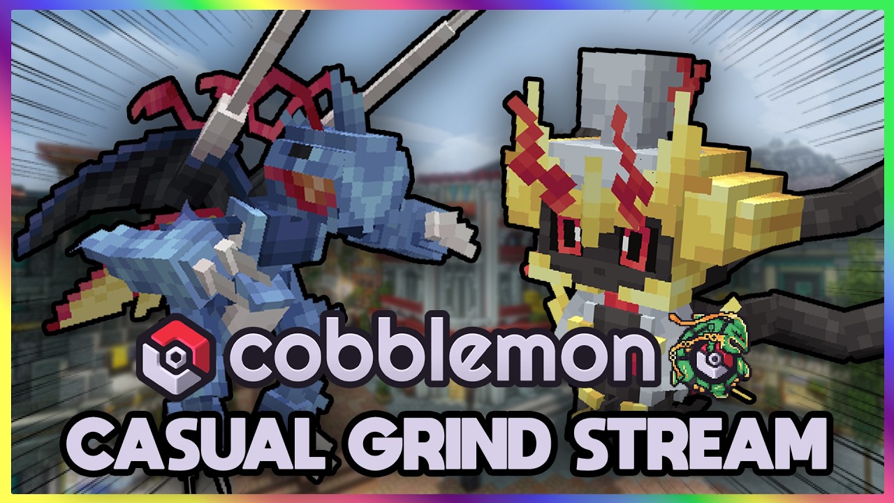 Cobblemon Delta Grinding Stream + Maybe Pokemon Champions VGC later...
