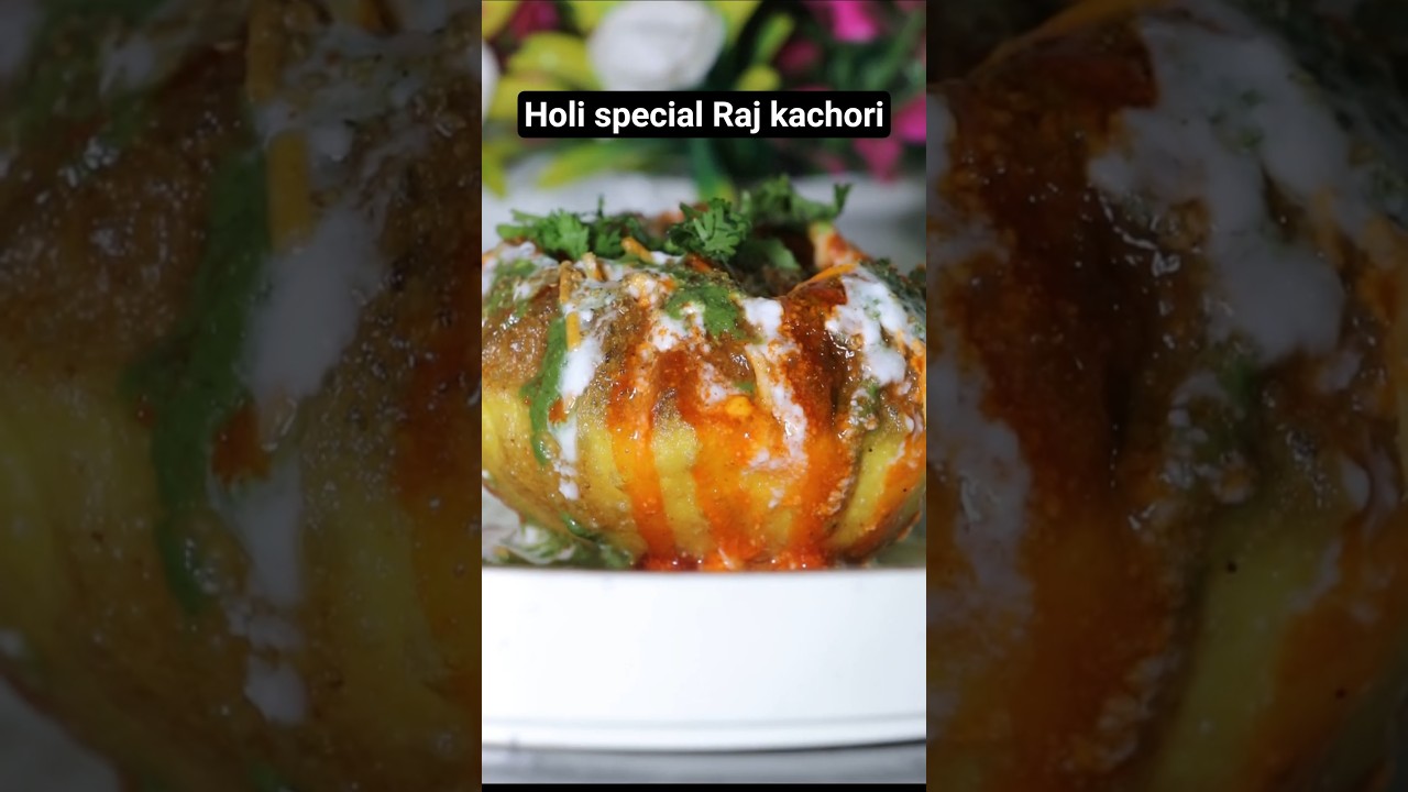 Raj kachori recipe | Holi special #tastyfoodrecipe #food #Holi special  #cooking