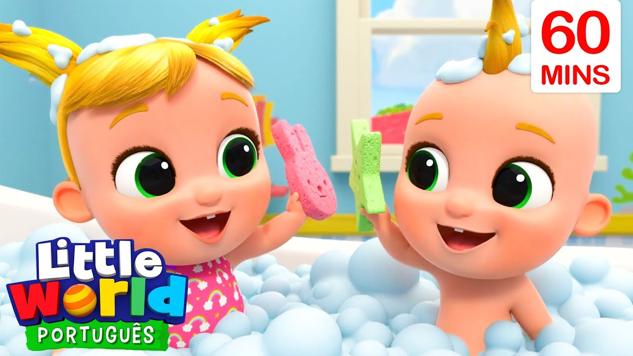 O Banho Bacana de Nina e Nico | O Mundo de Nina e Nico - Little World Português