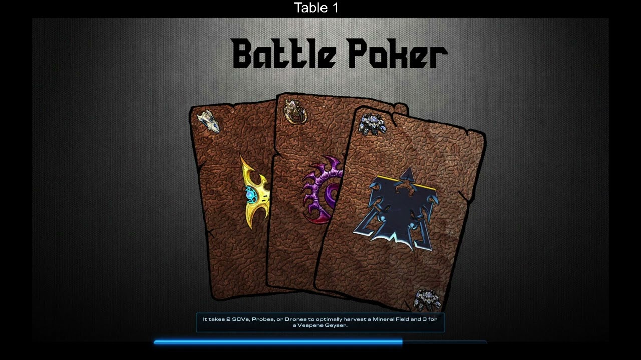 [SC2 Arcade BattlePoker] Summer League Game 1!