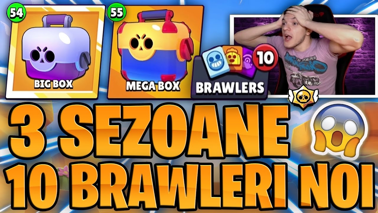 10 НОВЫХ БРАУЛЕРОВ ИЗ 3 РАЗНЫХ СЕЗОНОВ! Brawl Stars