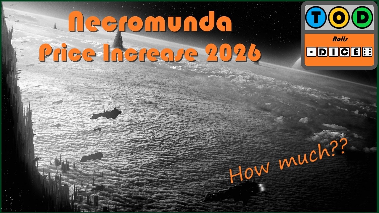 Повышение цен на Warhammer в сентябре 2026 года &mdash; как это отразится на Necromunda? | Tod Rolls Dice