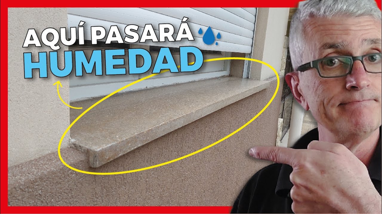 🌧 Vierteaguas o ALF&Eacute;IZAR de Ventana: AS&Iacute; se Evita la HUMEDAD!!