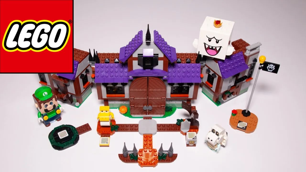 Lego Super Mario 71436 King Boo's Haunted Mansion Speed Build