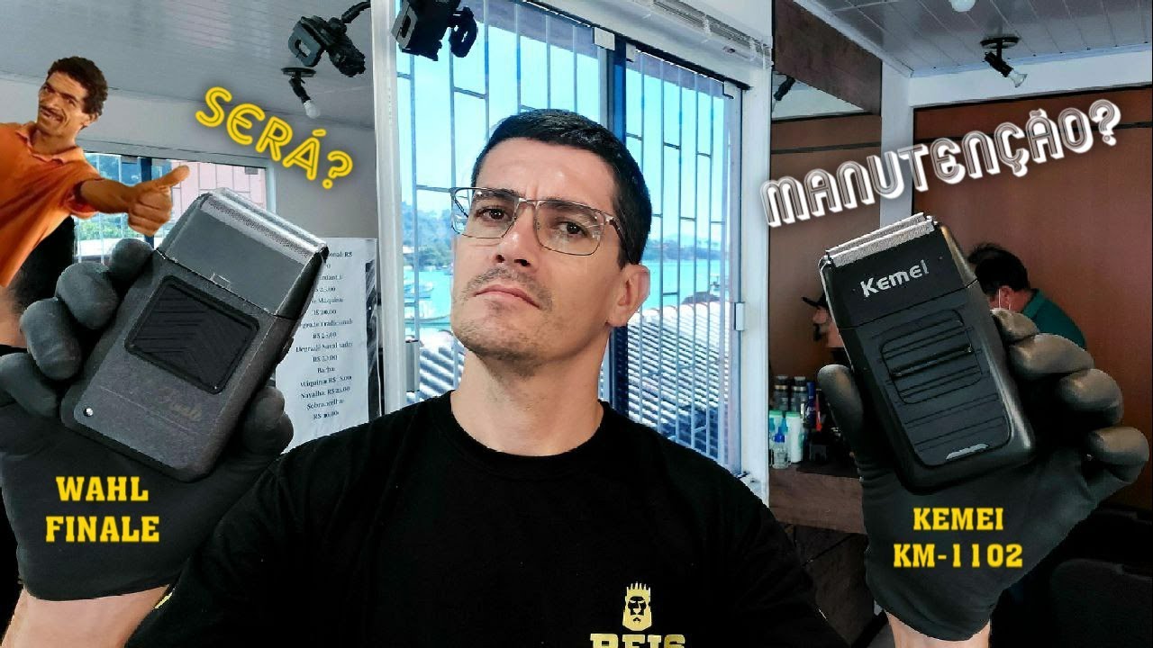 MANUTENÇÃO DE SHAVER? É NECESSÁRIO! | SHAVERS FINALE & KM-1102   •REI DAS MAQUINAS•   #KEMEI   #WAHL