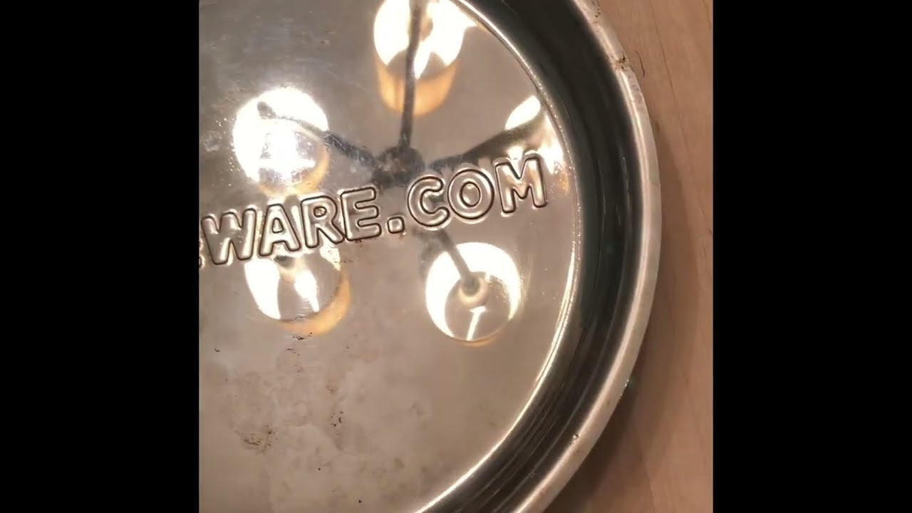 Review of the 14” Smokeware drip pan on the Goldens’ Cast Iron Cooker