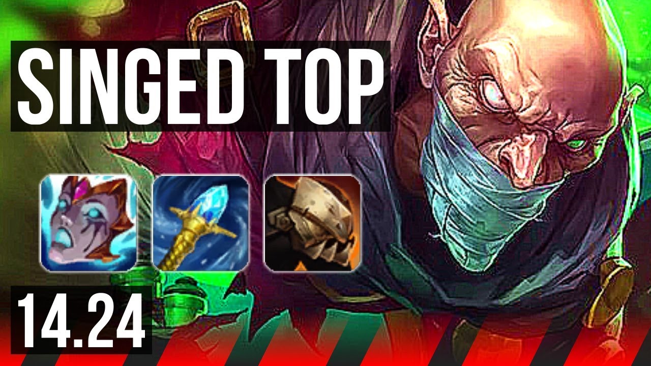SINGED vs IRELIA (TOP) | KR Master | 14.24