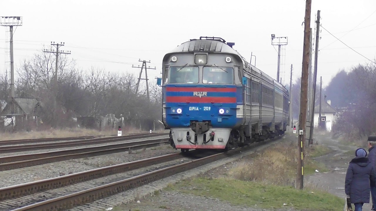 поезд ДР1А Червоноград четверг 2 января 2020 г.