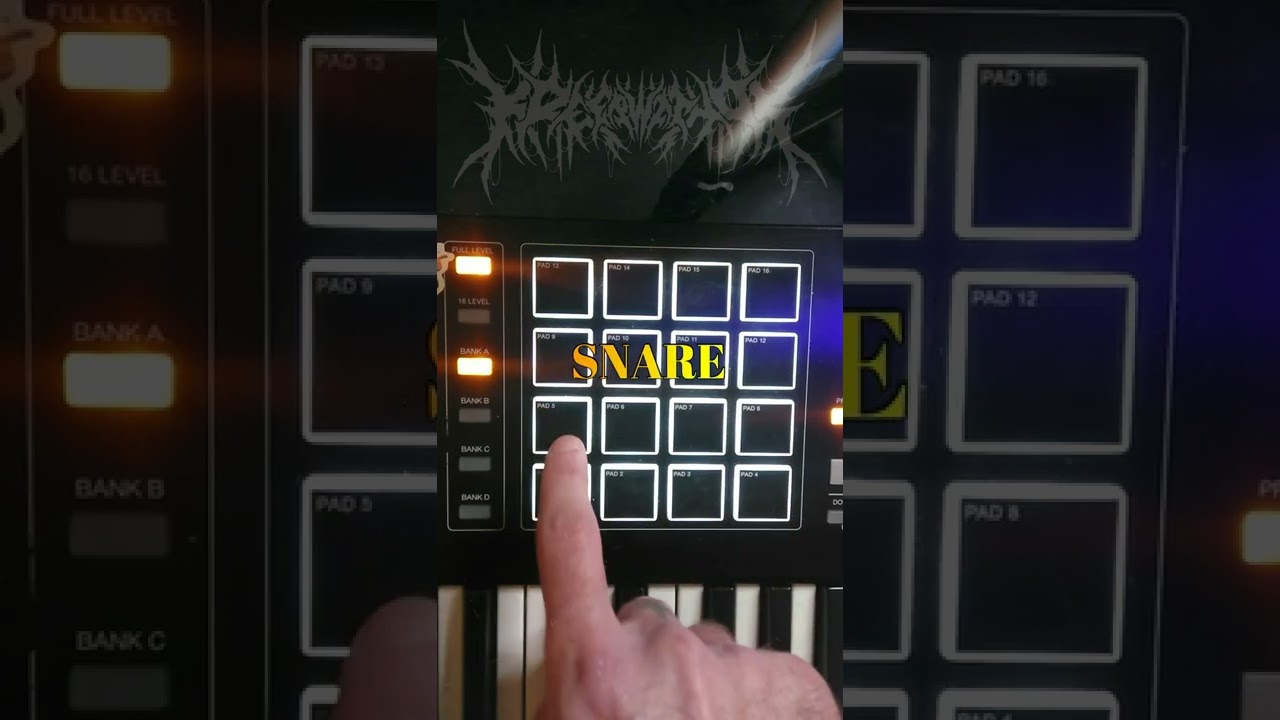 How To Layout Drums On Pads For Easy Playback (Akai MPC 249)