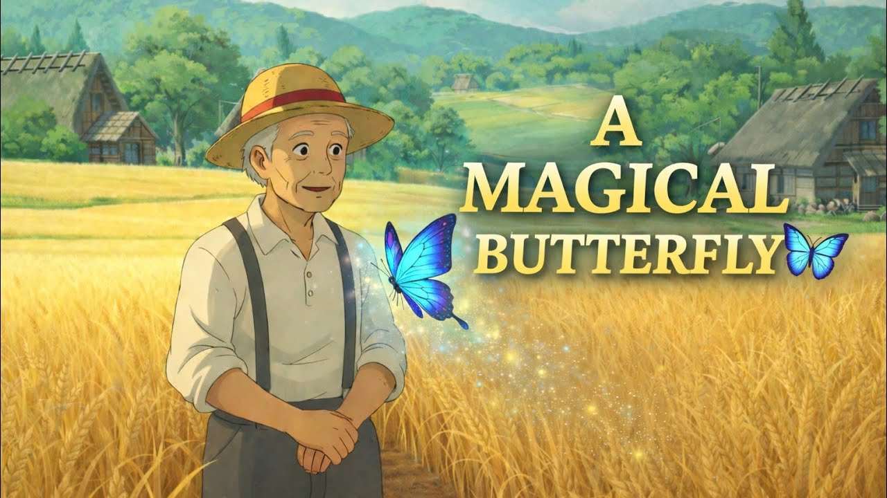 A Magical Butterfly and a Farmer Story 🦋 @ stories with Pratik 