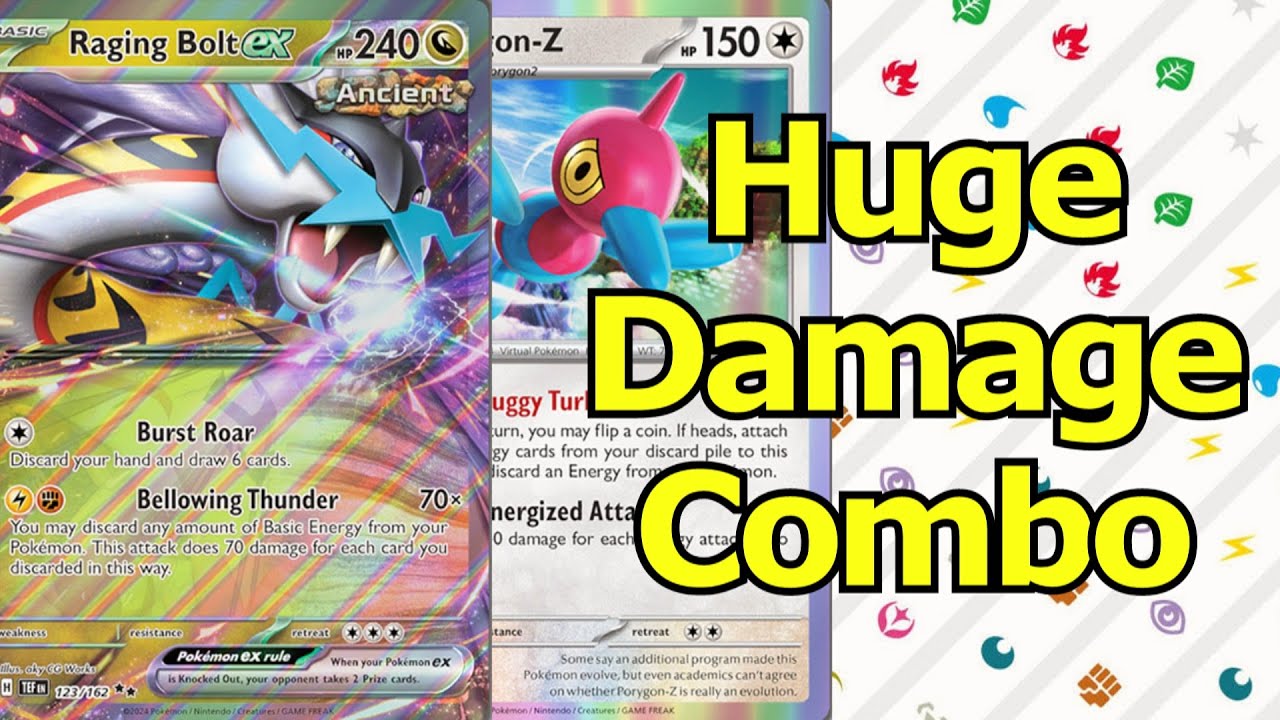 Porygon-Z Takes Raging Bolt ex To The Next Level - City League Deck PTCGL Gameplay