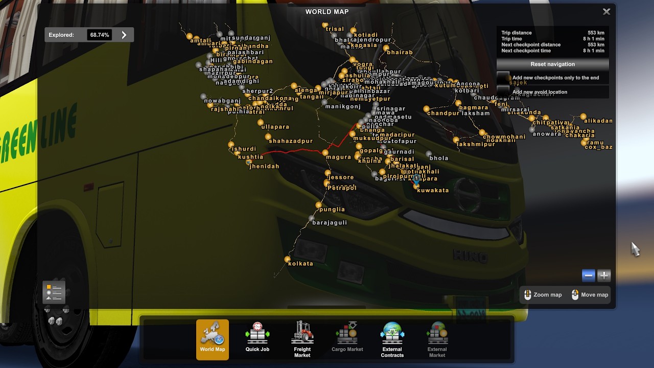 ETS2 BSN Live 🔴 | Bus Sim Network Convoy | Realistic Bus Driving Bangladesh