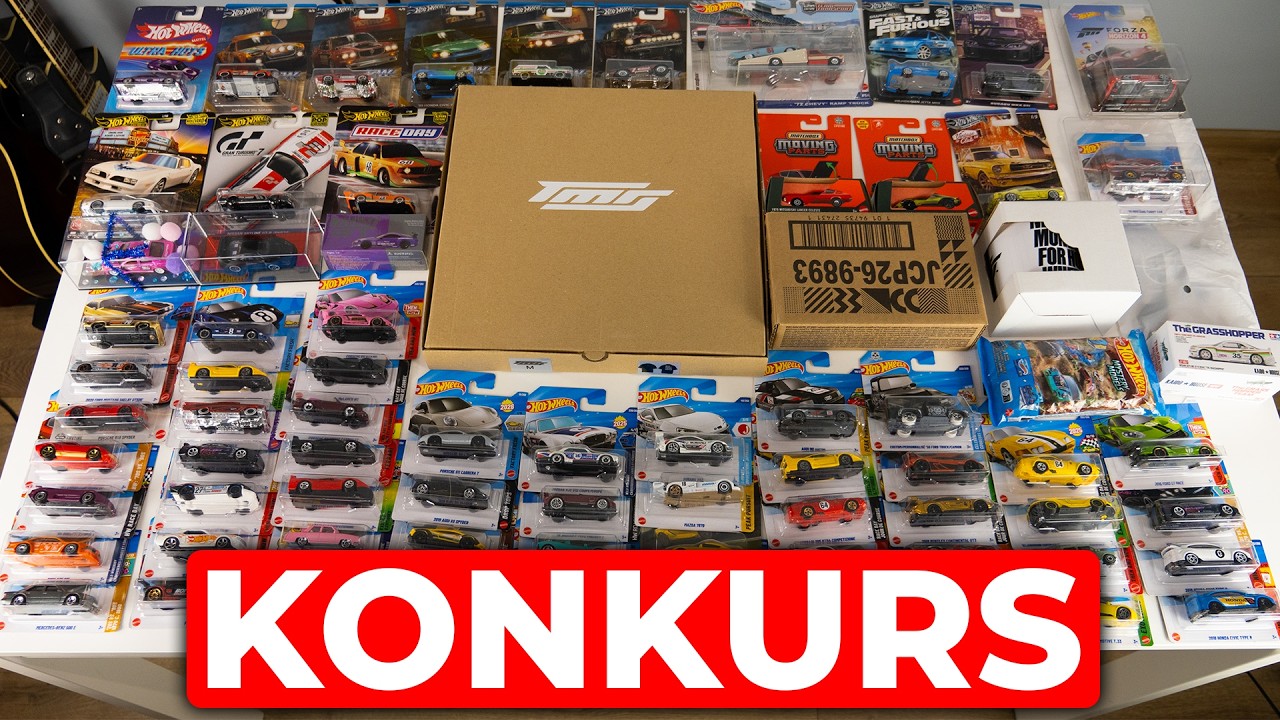 KONKURS na 10 000 SUBSKRYPCJI *Hot Wheels STH, RLC i wiele więcej*