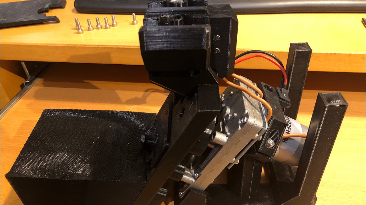 Functional Airsoft Printing BB Auto Loader, Under The Hood