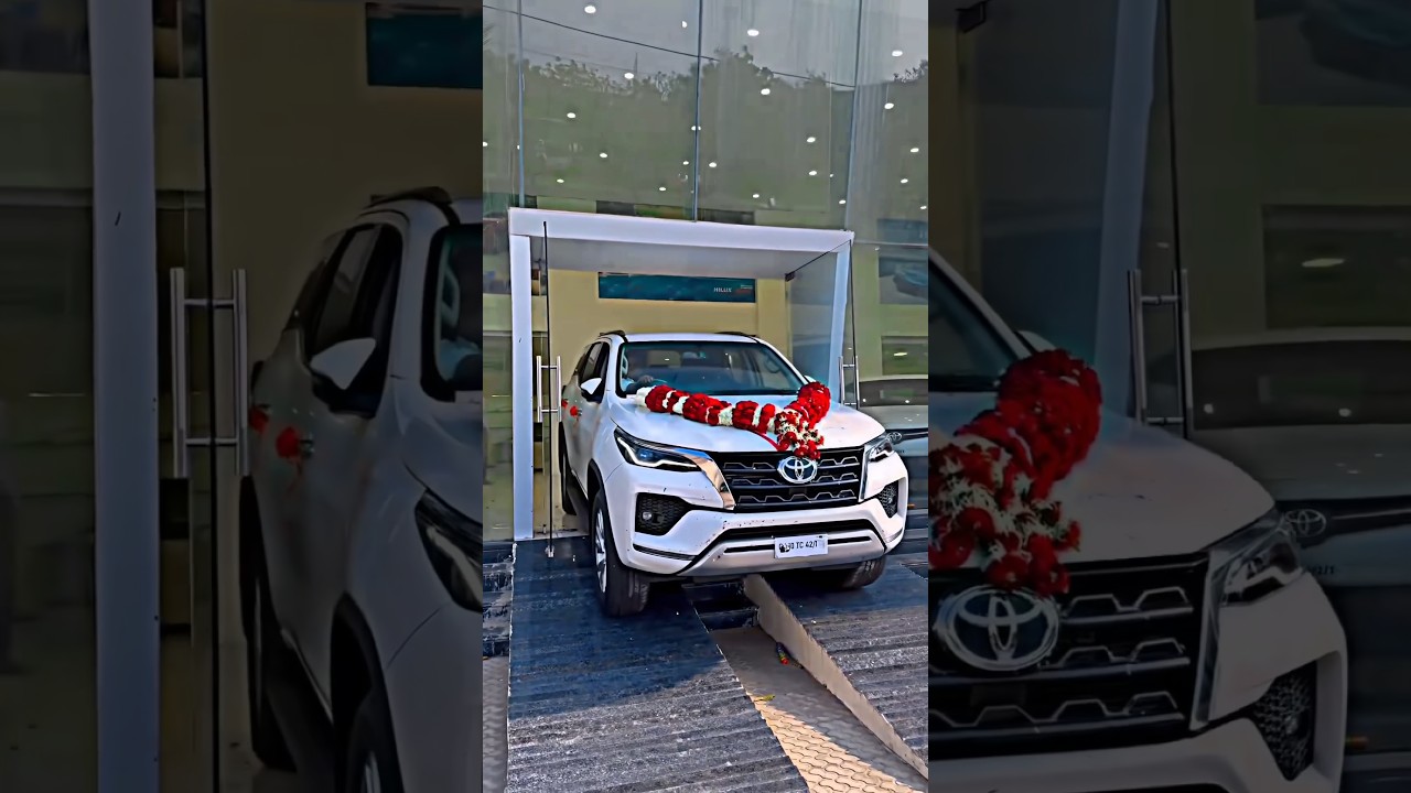 MIDDLE CLASS DREAM CAR TOYOTA FORTUNER DELIVERY 💯❤️ #dreamcar #fortuner #fortunerlover #shorts
