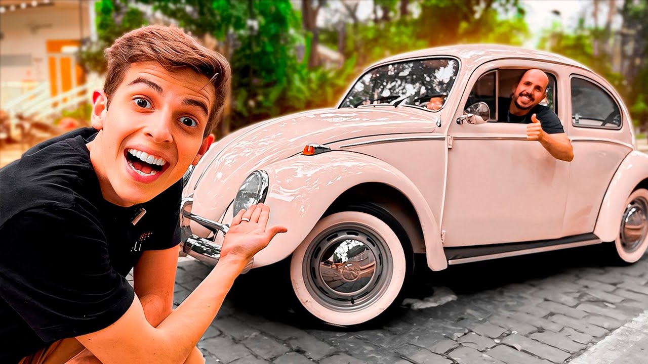 ELE FEZ UM FUSCA INTELIGENTE ‹ Visitando Makers ›