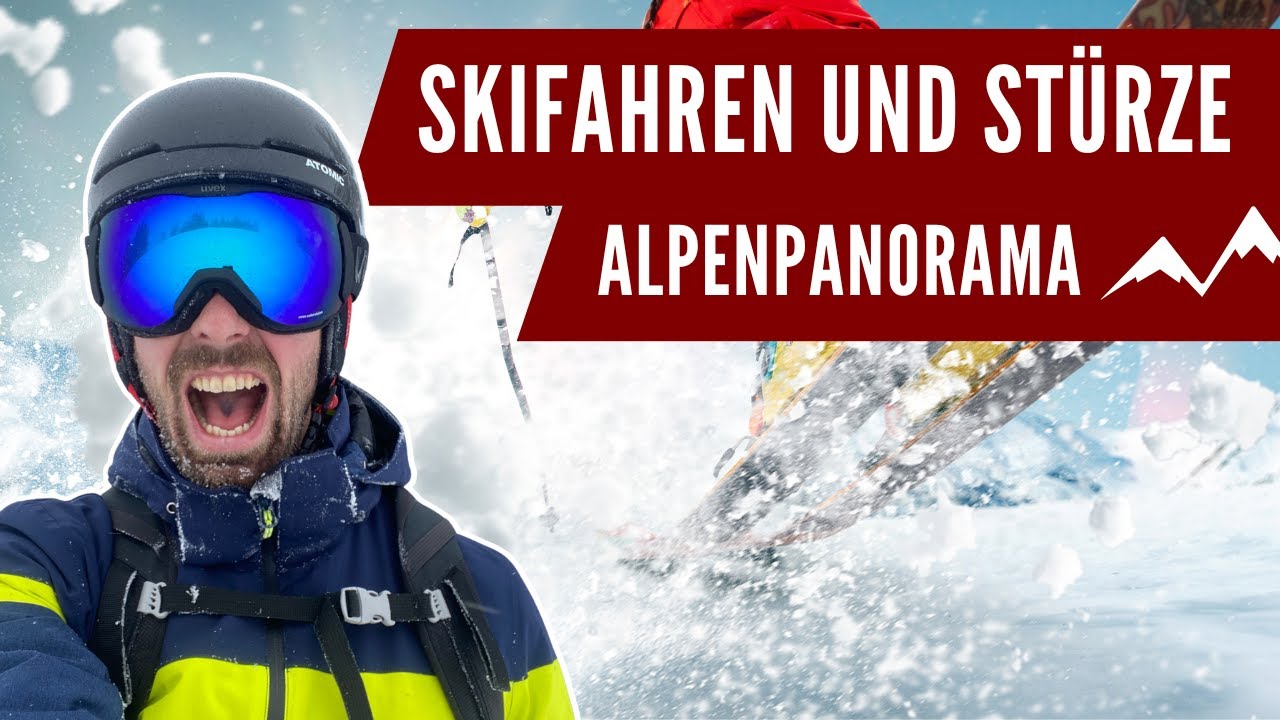 Skifahren im Montafon 🎿 Neuschnee, Stürze und ein paar Hüpfer | Skifahren VLOG