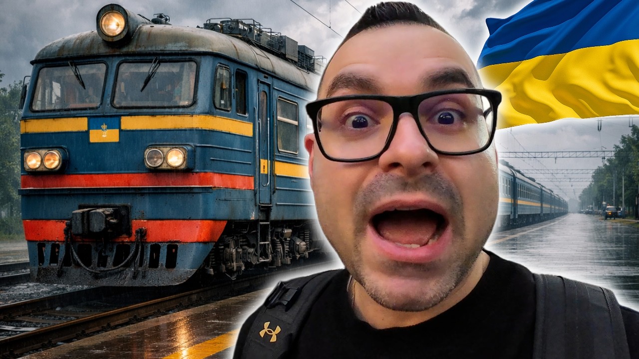 What a $5 SOVIET-ERA Train in UKRAINE is REALLY Like 😳🇺🇦