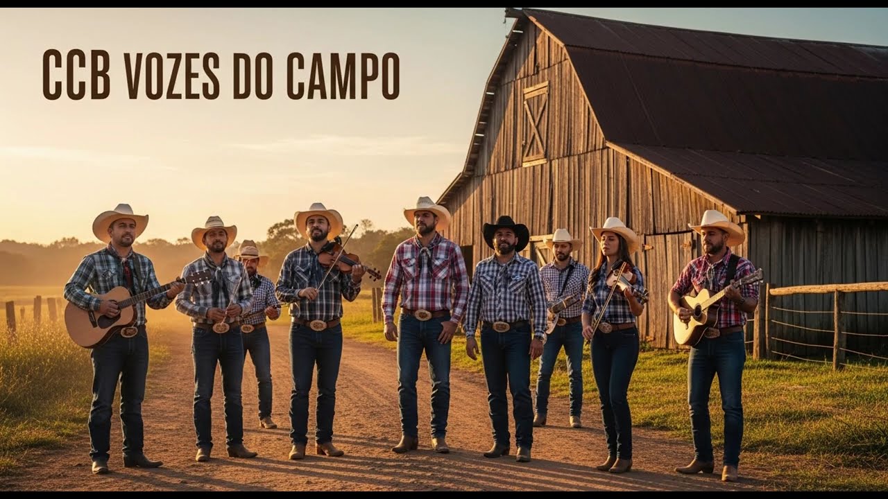 🌾 Vozes do Campo Vol.1 | Hinos CCB na Viola Caipira