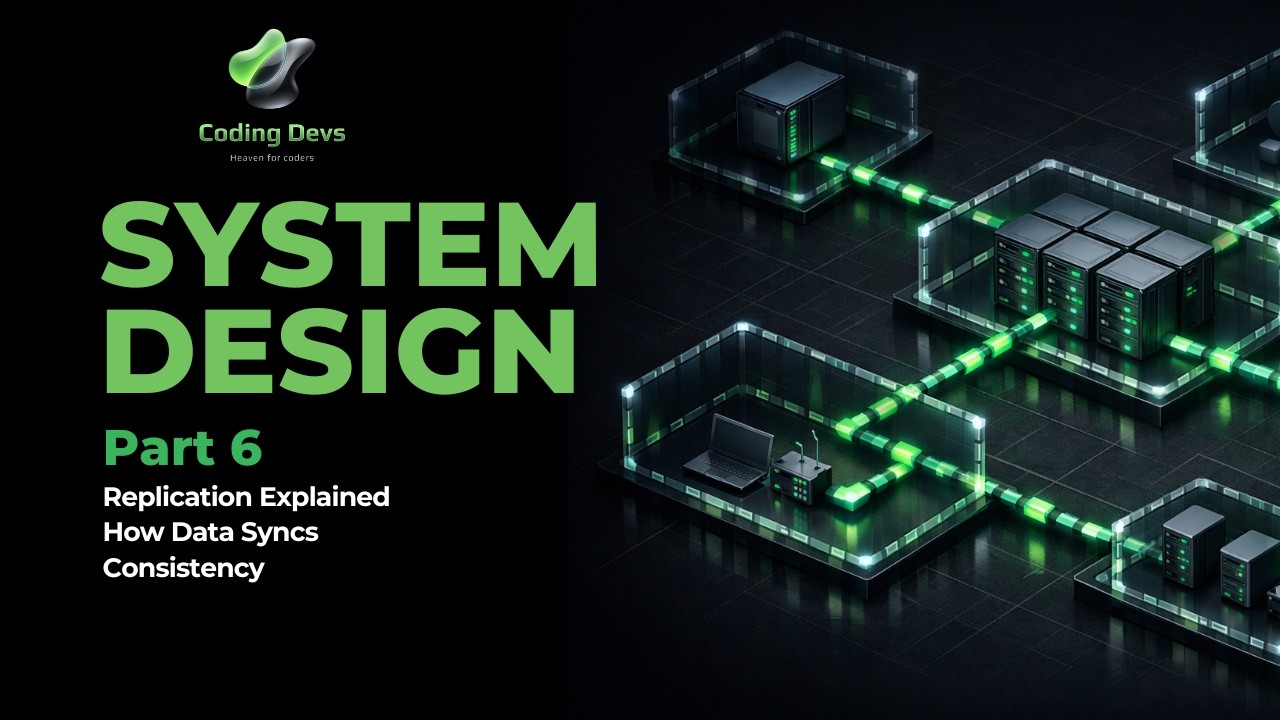 System Design Part 6: Replication & Consistency Explained (Strong vs Eventual)