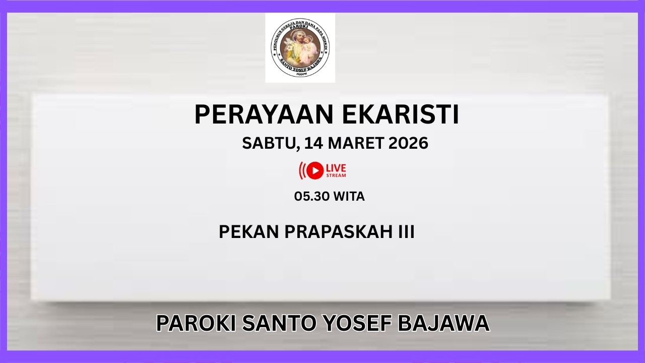 MISA HARIAN - SABTU, 14 MARET 2026