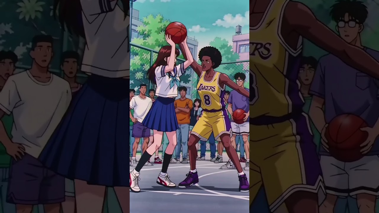 【灌篮高脚】三井女儿一对一的高光表现
