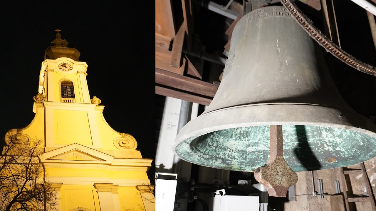 Wien Favoriten/Pfarrkirche Oberlaa - (A-1100 Wien) - Vollgeläute (Innenaufnahme)