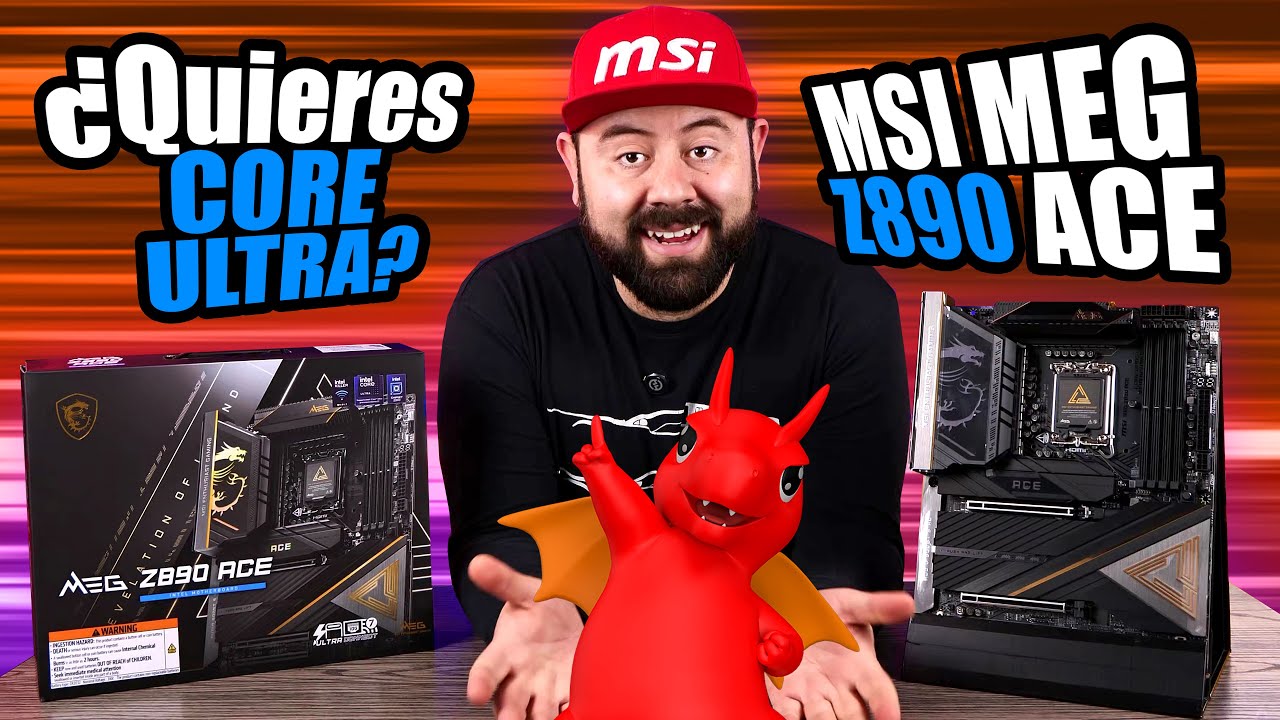Una de las MEJORES Placas Madre que hay! para Intel Core Ultra de Escritorio, MSI MPG z890 ACE