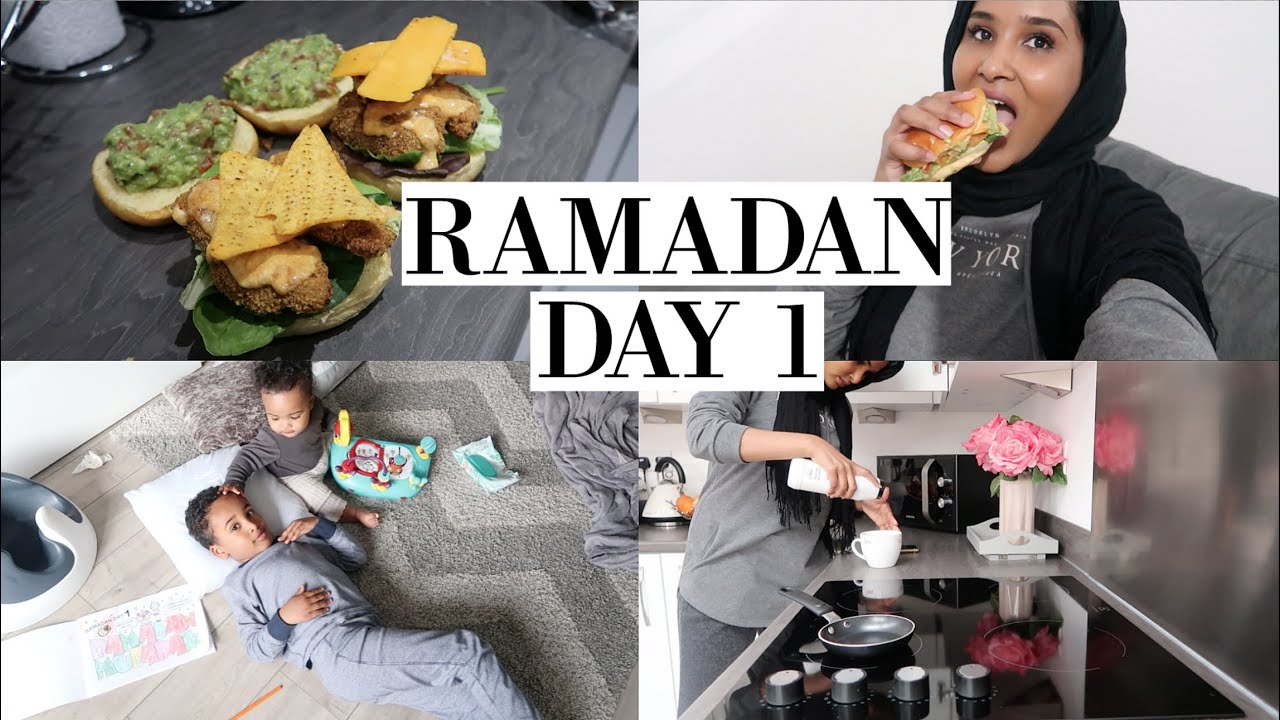 RAMADAN VLOGS ARE BACK| Best Chicken Burger Of Life |Zeinah Nur