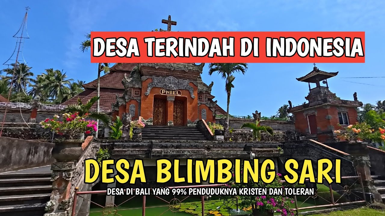 DESA WISATA TERINDAH DI INDONESIA | Menjelajahi Pesona Desa Blimbingsari Bali yang Unik & Toleran