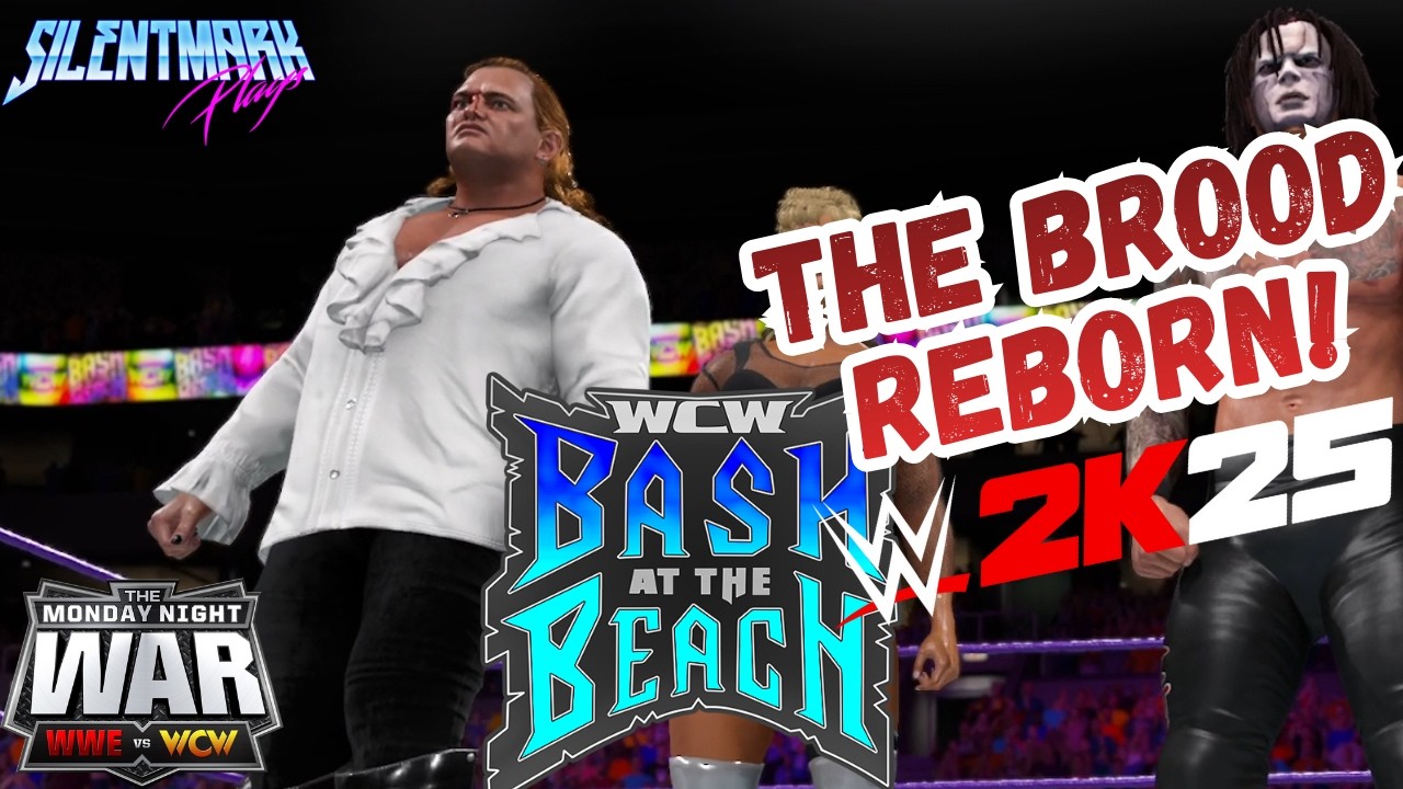 WWE 2K25 Universe: The Monday Night War! - WCW Bash At The Beach Night 1!