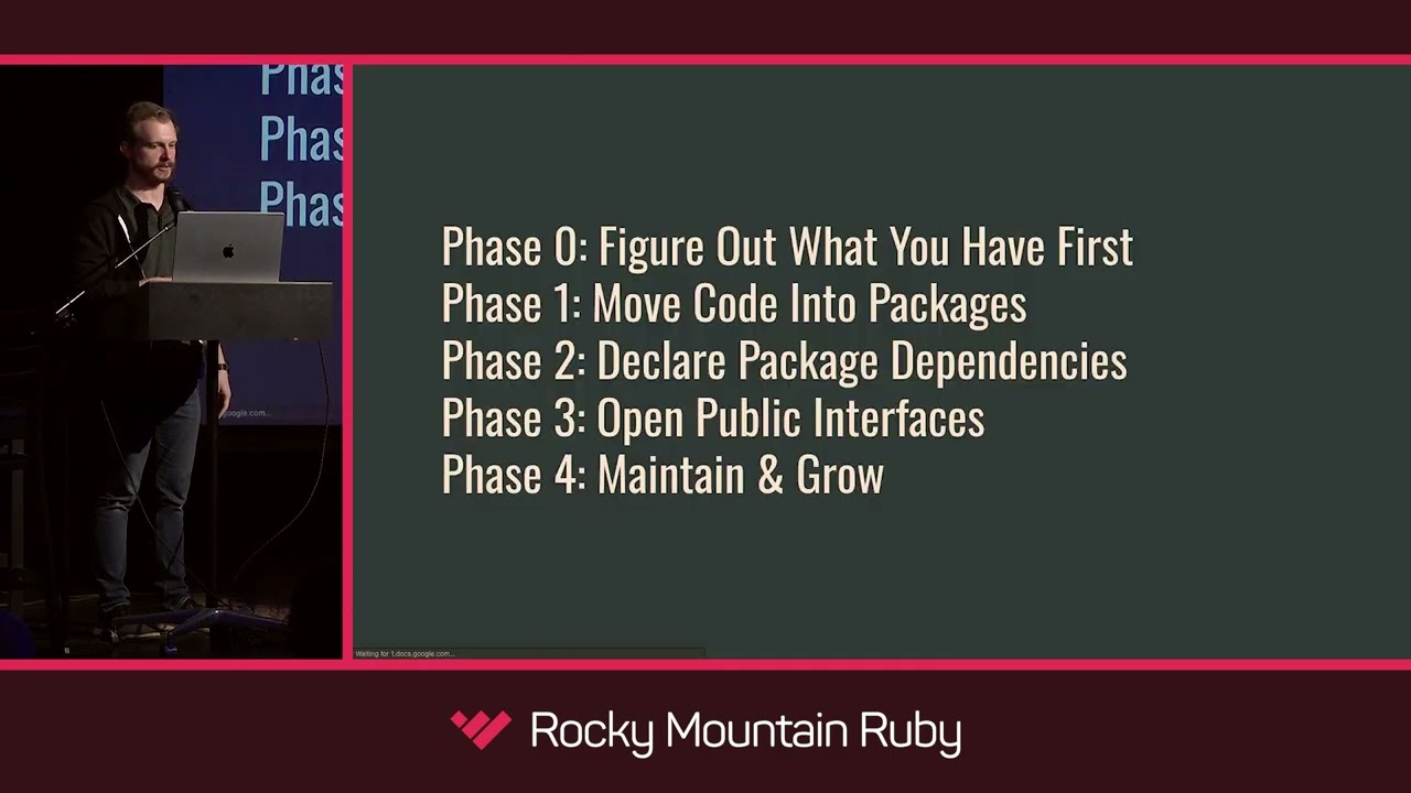 Modularizing Rails Monoliths One Bite at a Time by Marc Reynolds