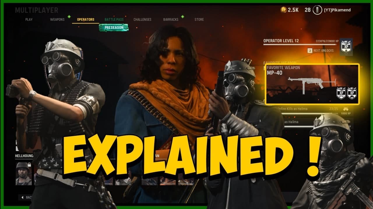 Call of Duty Vanguard *New* Operator System Explained ! Everything you NEED to Know about The OPs