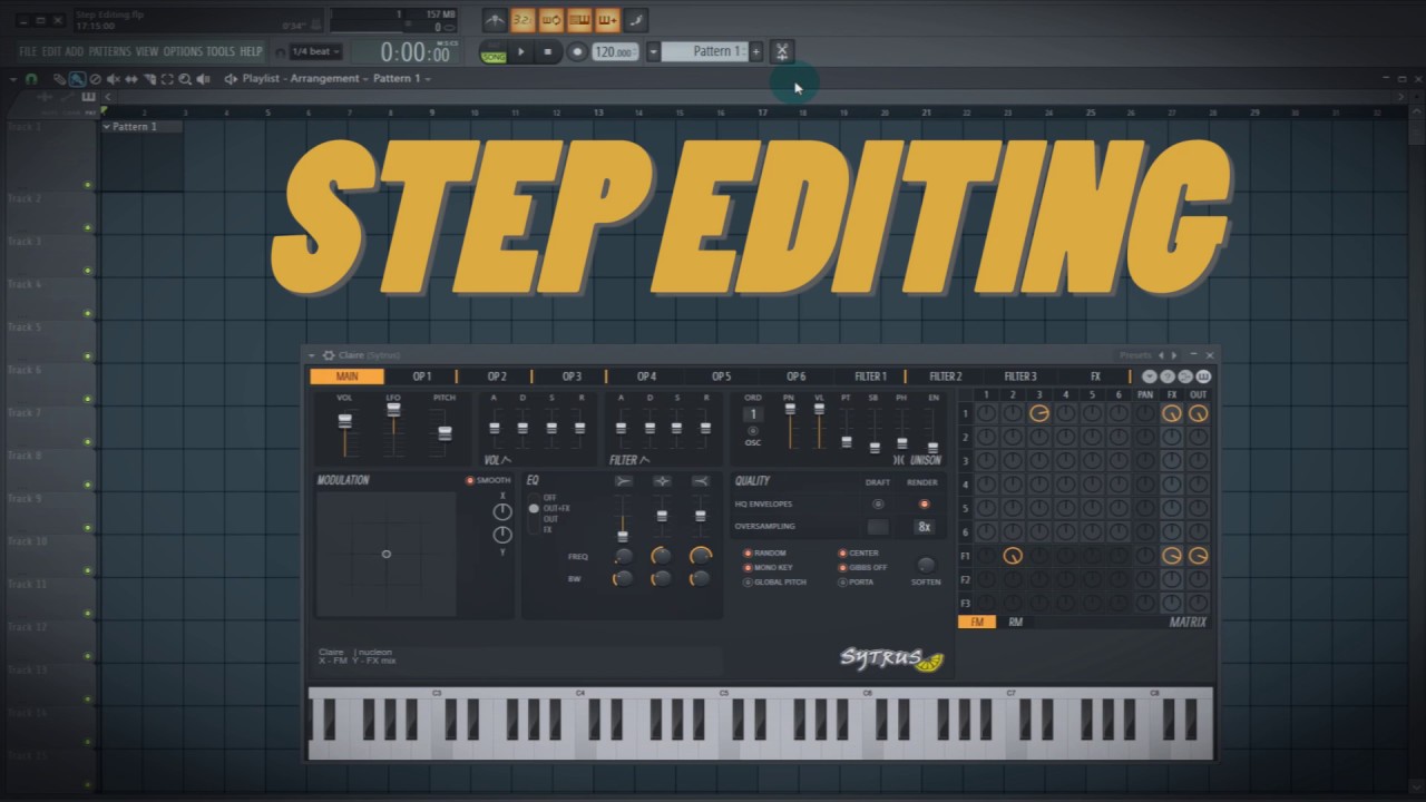Step Editing In FL Studio 20