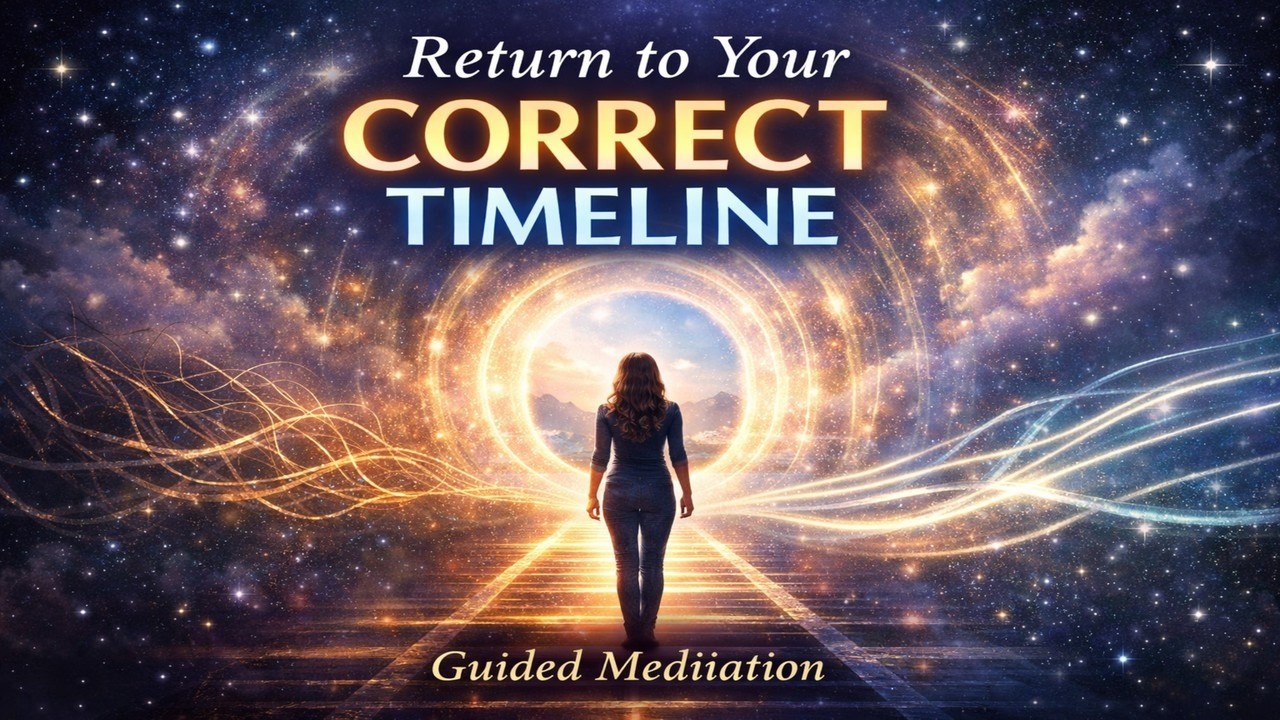 Return to Your Correct Timeline Guided Meditation