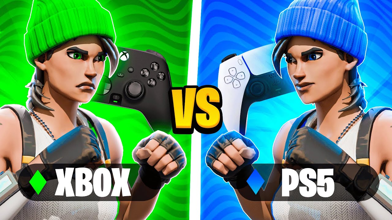 XBOX VS PS5 W FORTNITE!