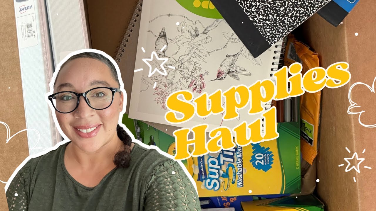 Back to School Haul! // Homeschool Supplies / Homeschool 2025