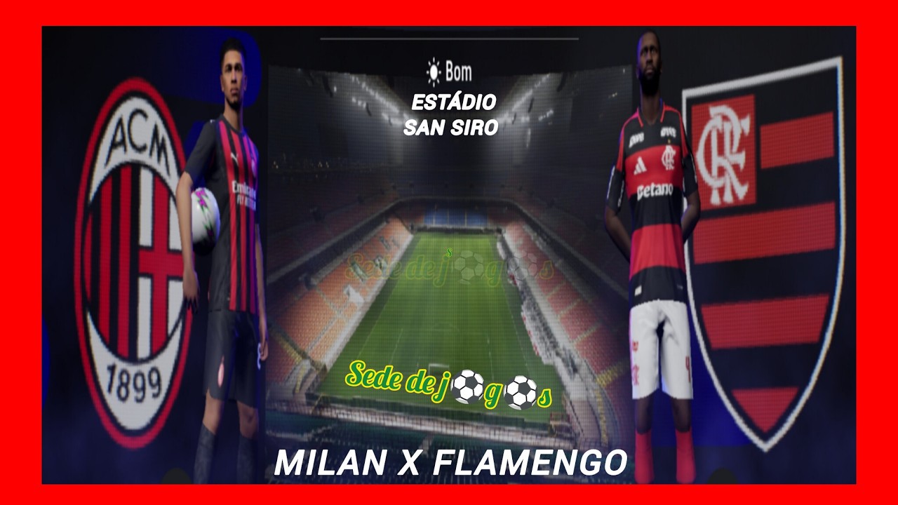 MILAN X FLAMENGO - PENALIDADES 
