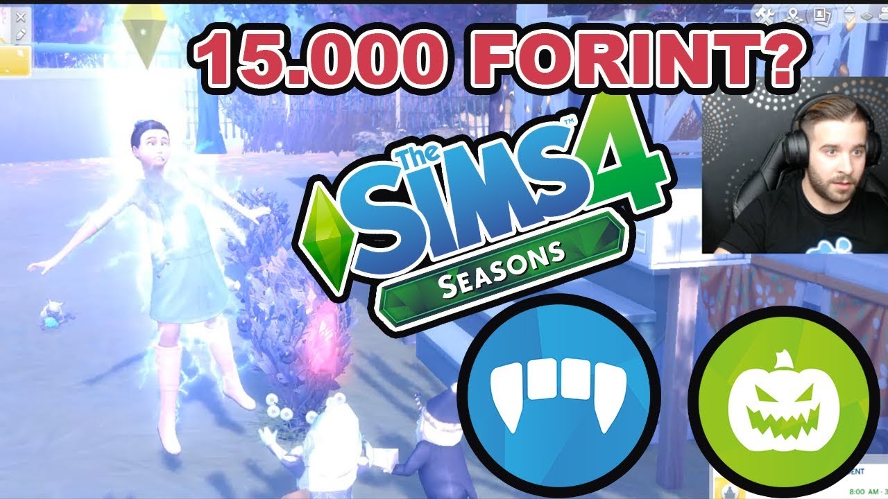15.000 FORINTÉRT vettem #SIMS4 KIEGÉSZÍTŐKET ! | JÁGIRÁBA BELECSAPOTT A VILLÁM !