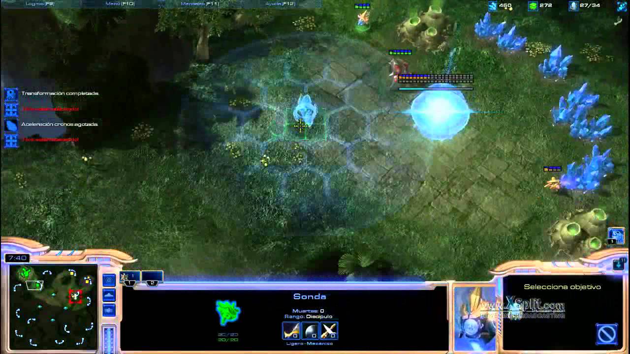 Starcraft 2 Gameplay comentada en espa&ntilde;ol - Especial - tS cup