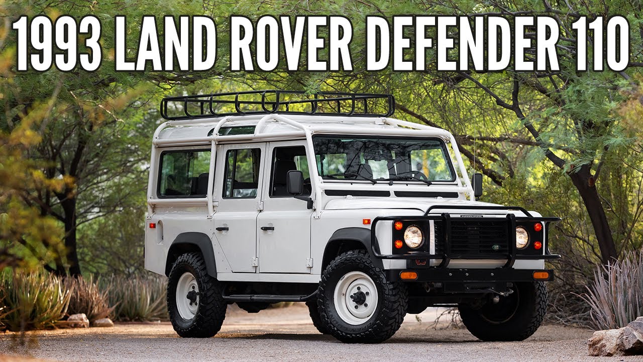 1993 Land Rover Defender 110 - Drive and Walk Around - Southwest Vintage Motorcars