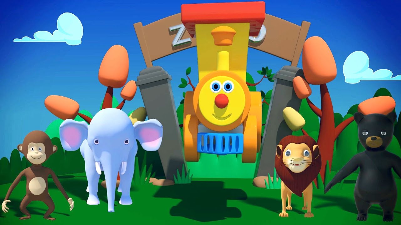 BEN EL TREN – BEN VA AL ZOOLÓGICO | Ben The Train- Ben Going To The Zoo