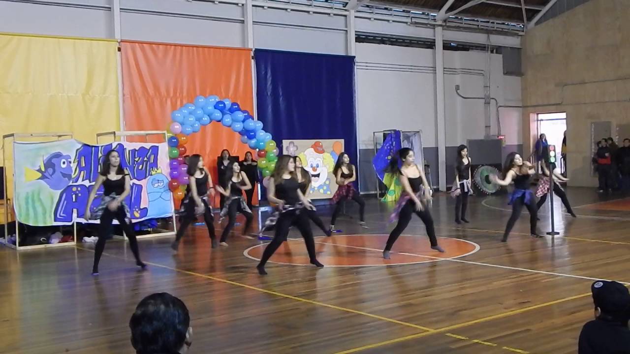 Coreografia alianza azul comedia - mmdd 2016