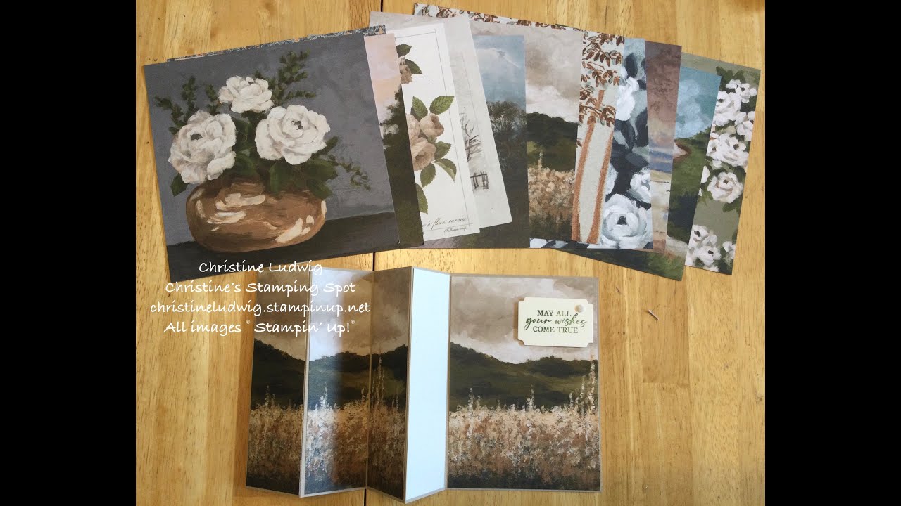Mystery Monday Video - June 2-2025 - Beautiful Gallery Panoramic W Fold Card